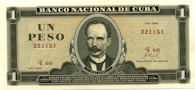 60-A (Banco Nacional de Cuba, Un Peso)